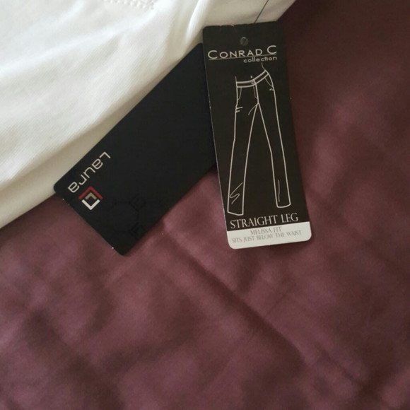 NWT Conrad C Laura white pants size 10 - Picture 4 of 12